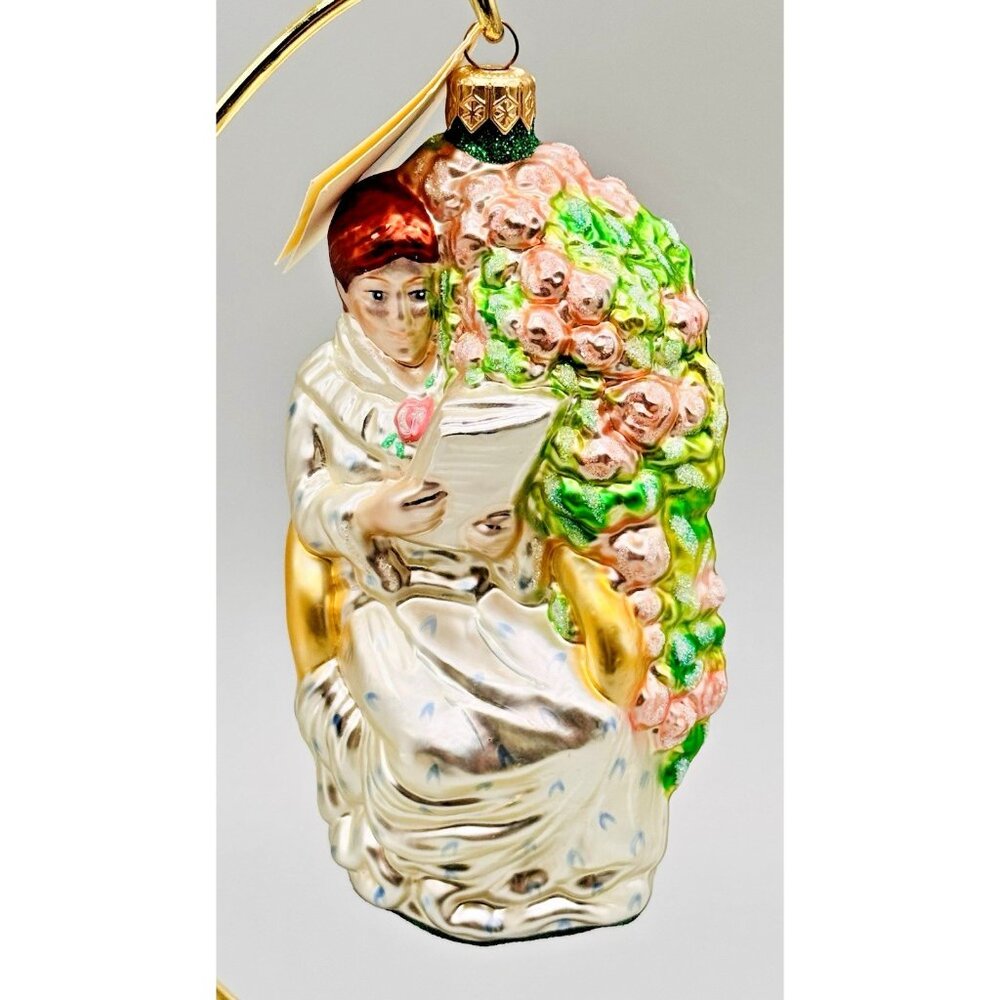 Patricia Breen Mary Cassatt On a Balcony Ornament‎ Painting 1998 AIC Exclusive